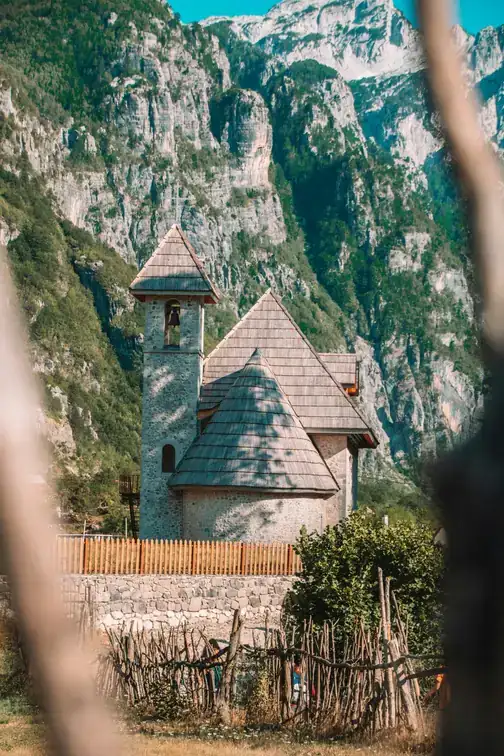 The Theth valley, Albanian Alps