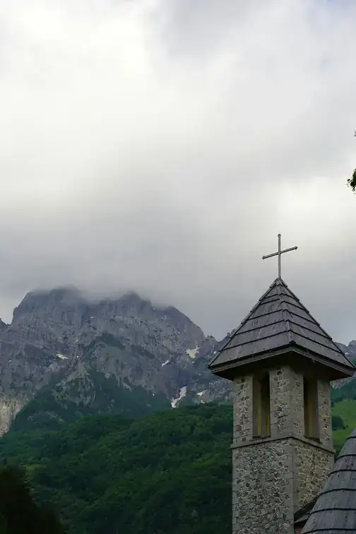 The Theth valley, Albanian Alps
